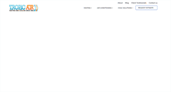Desktop Screenshot of heating-airconditioning.ca